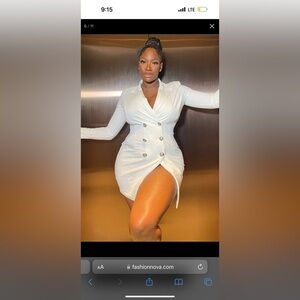 Fashion Nova Blazer Dress